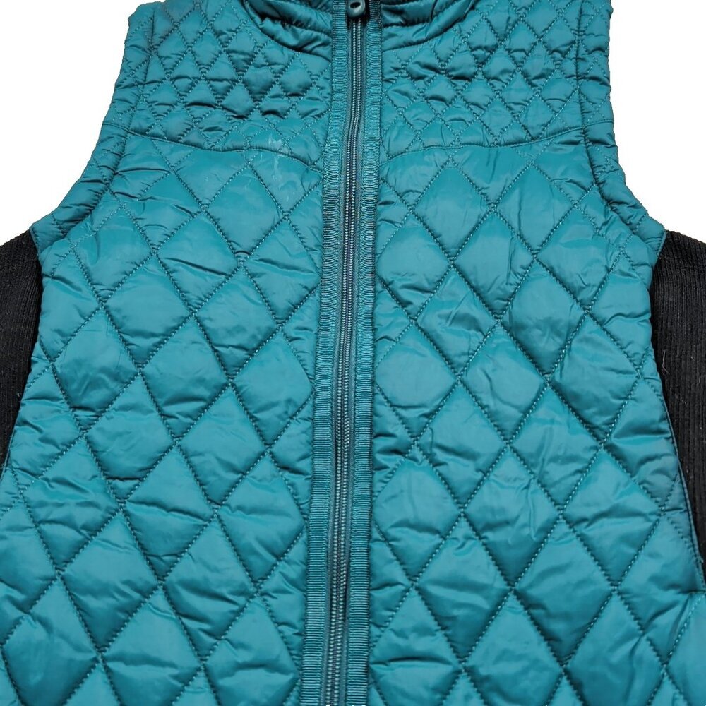 Noble Outfitters Ark Puffer Vest Womens Medium Green Quilted Equestrian Gilet - Picture 5 of 11